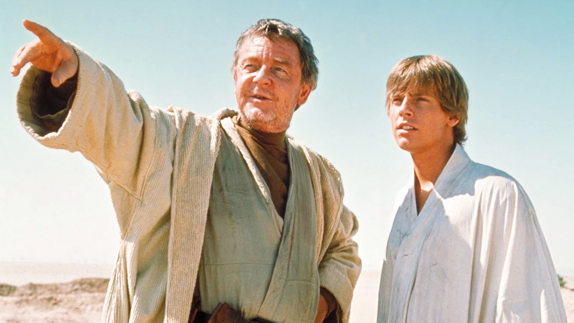 Uncle Owen and Luke Skywalker